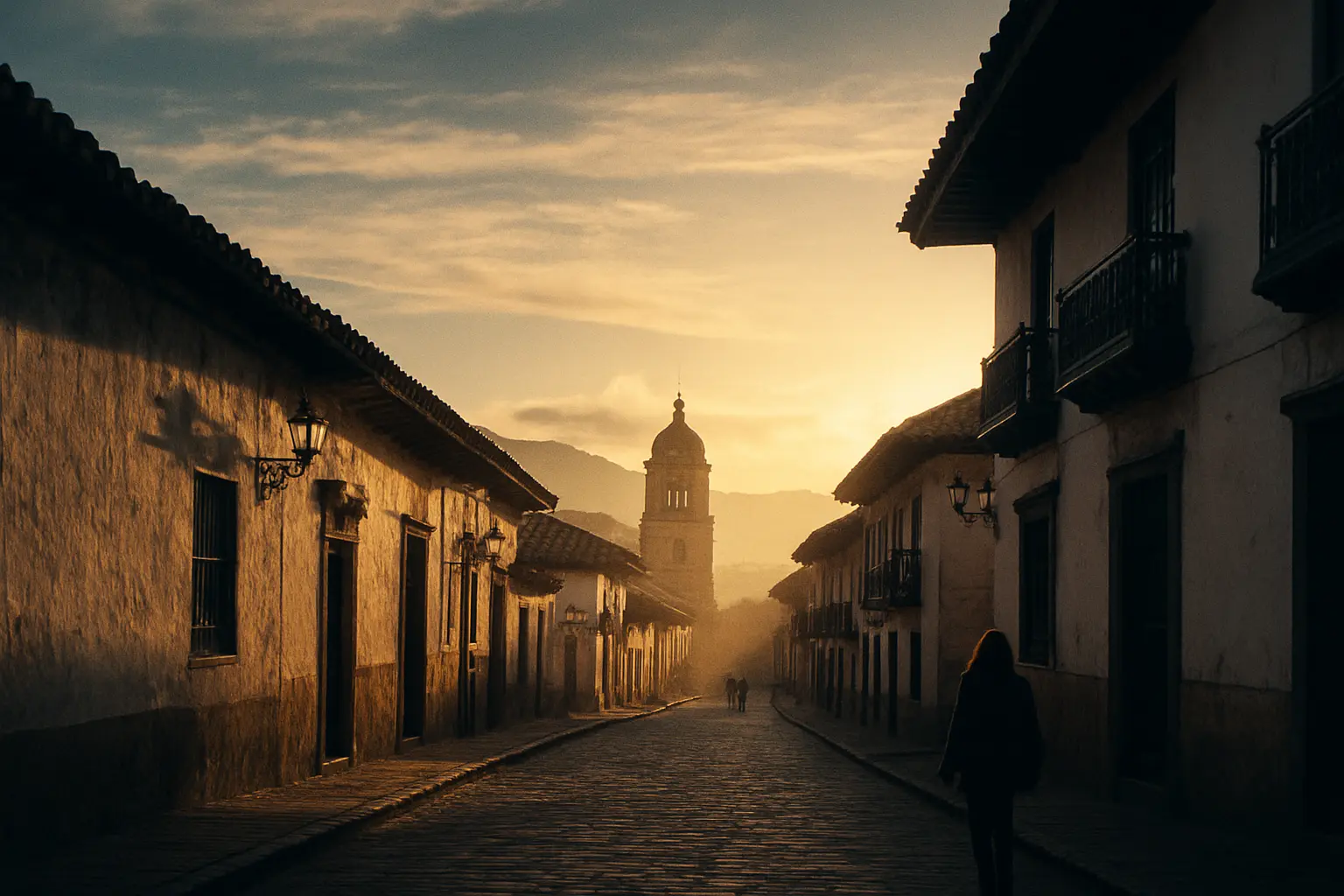 Fotografía editorial en los colores de la publicación; acompaña a «Colombia»